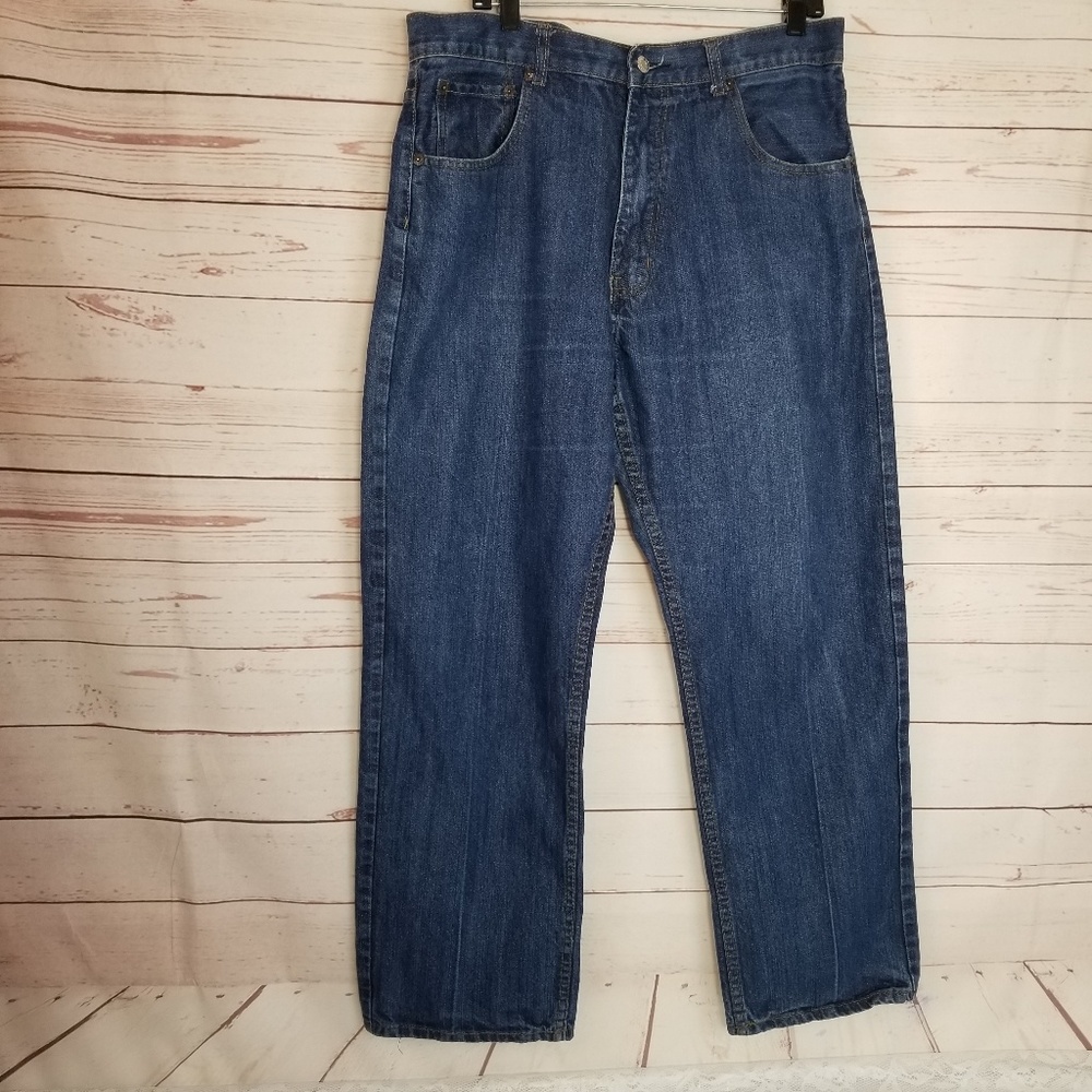 Member's Property Men's 37x30 Relaxed Straight Leg